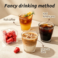 Capsules de café lyophilisé 100% Arabica amères pour la perte de poids, amincissantes et brûle-graisses, vente en gros, emballage personnalisé OEM, café sportif