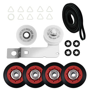 Kit de rouleaux de support de tambour de sèche-linge 4392067 compatible avec <span class=keywords><strong>Whirlpool</strong></span> Kenmore, remplace WED4815EW1 W10837240 WED75HEFW0 WED70HEBW0 - Product Image 1