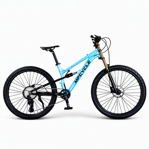 Bicicleta de Montaña Enduro MTB de <span class=keywords><strong>29</strong></span>/27.5 Pulgadas, Cuadro de Aluminio AL6069, Suspensión Completa, 12 Velocidades, Frenos de Disco Hidráulicos Deore M6100 de 4 Pistones, Horquilla de Suspensión - Product Image 2