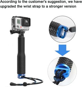 Perche à selfie télescopique extensible en aluminium léger (7-19 pouces) compatible avec Hero 11 10 9 8 7 6 5 4 3+ - Product Image 4
