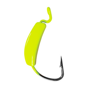 Hameçon courbé Huashengda avec lest pour la pêche au bar en eau douce, ensemble de leurres haute résistance anti-emmêlement à pointe acérée - Product Image 5