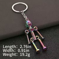 Porte-clés en métal, cuir, PVC, acrylique, peluche, avec logo personnalisé, breloques mignonnes style anime et dessin animé, accessoires de sac et porte-clés de voiture, vente en gros
