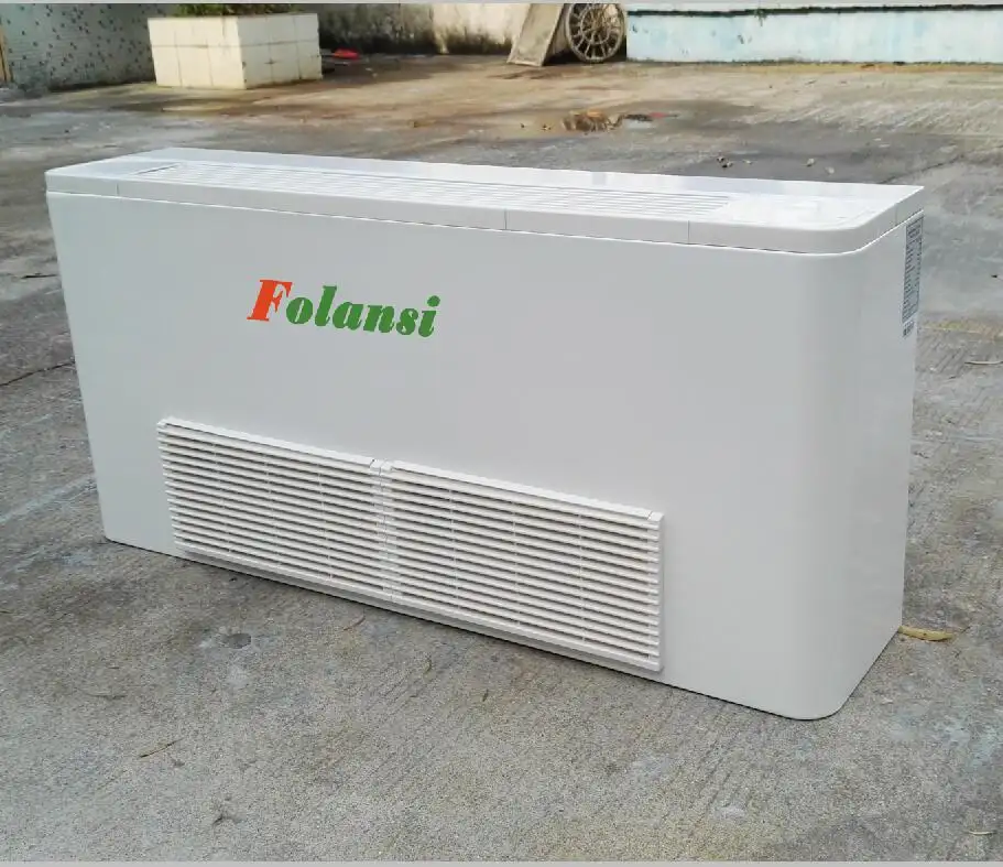 2.7KW สองท่อสามแถว universal fan coil แนวตั้งพัดลม coil Water fan coil