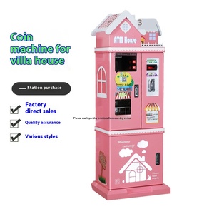 Thông minh tự động đồng xu Máy bán hàng tự động không người lái tiền giấy tiền tệ trong thẻ đồng xu Pusher Claw trò chơi đồng xu trao đổi máy - Product Image 2