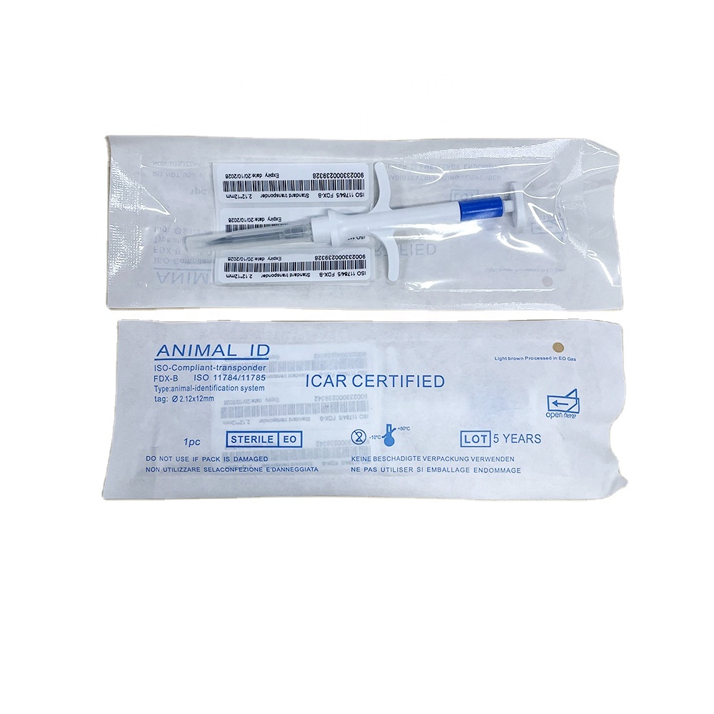 Cmrfid 2,12*12 мм транспондер Rfid шприц животный микрочип Tag имплантируемые идентификации животных микрочип 1,25*7 мм Rfid Стекло Чип иглы