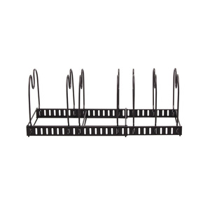 Organizador de ollas de cocina ajustable, estante de tapa de olla, soporte ajustable para sartén y tapa, 10 compartimentos - Product Image 3