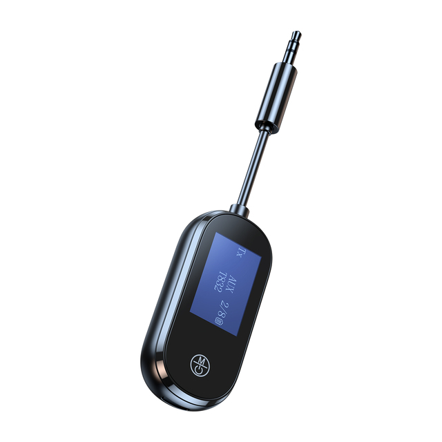 Multifunctional 2 in 1 MP3 Player Hands-free FM Transmitter in Car Blue Tooth Receiver Transmitter Audio Adapter