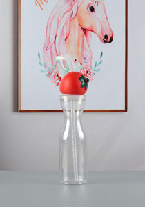 Vaso de Plástico de 500 ml con Dibujos Animados para Niños, Vaso para Leche, Té, Jugo, Bebidas, Café, Botella de Plástico para Parques de Atracciones, Cines - Product Image 5