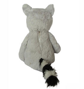Muñeco Personalizado de Peluche con Bolsillo con Cremallera, Diseño de Elefante, Conejo, León, Mapache, Búho - Product Image 5