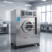 PLC Control Fully Suspended Washer Extractor 70kg 100kg for Hotel Linen Washing