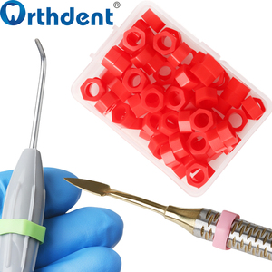 100 Unidades/Caja Anillos de Silicona para Identificación Dental, Anillos de Reconocimiento Coloridos para Instrumentos, Ortodoncia, <span class=keywords><strong>Dentista</strong></span> - Product Image 5