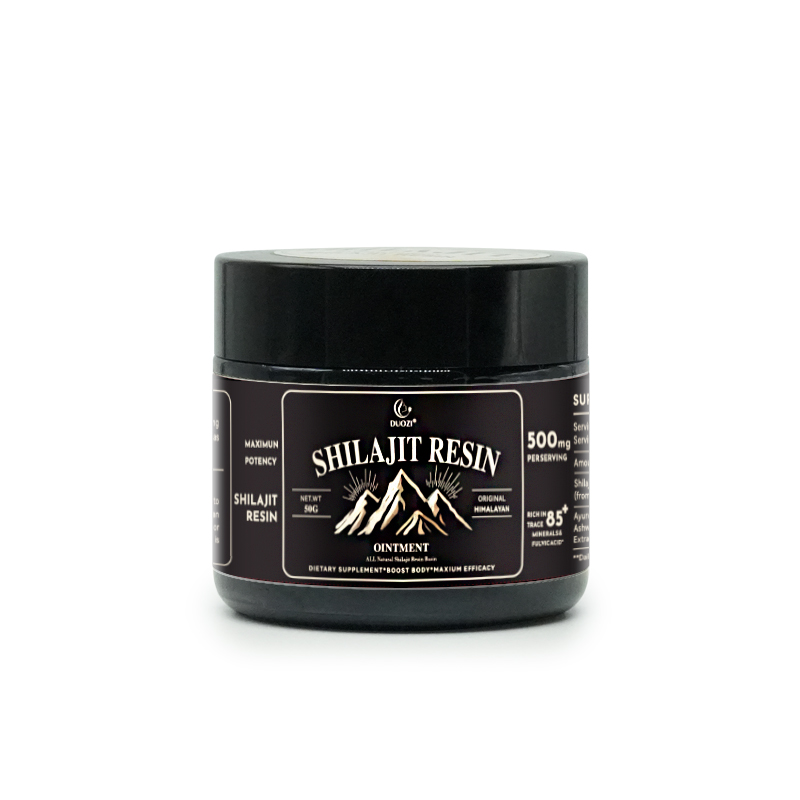 OEM DUOZI Energy Support Shilajit Resin Stress Relief Training Recovery Pure Shilajit Resin Shilajit Extract Resin