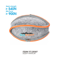 Jouet de football pour chien d'extérieur en tissu composite durable avec personnalisation de marque
