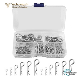 Yachuangxin <b>Galvanized</b> Steel Wire Hooks Zinc Plated Various Sizes for Furniture Assembly - Product Image 6