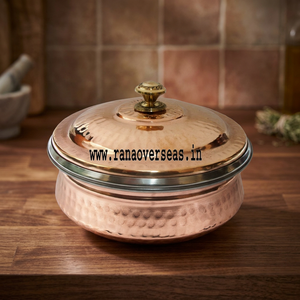 Plat à soupe rond en laiton gravé vintage, bols et plats de service pour hôtels et traiteurs, motif massif en métal, pour fêtes et Nouvel An - Product Image 2