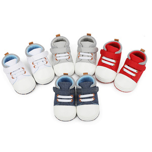 Chaussures de marche pour nouveau-nés, chaussures de marche à semelle souple pour bébés, chaussures en toile pour tout-petits, baskets pour garçons - Product Image 3