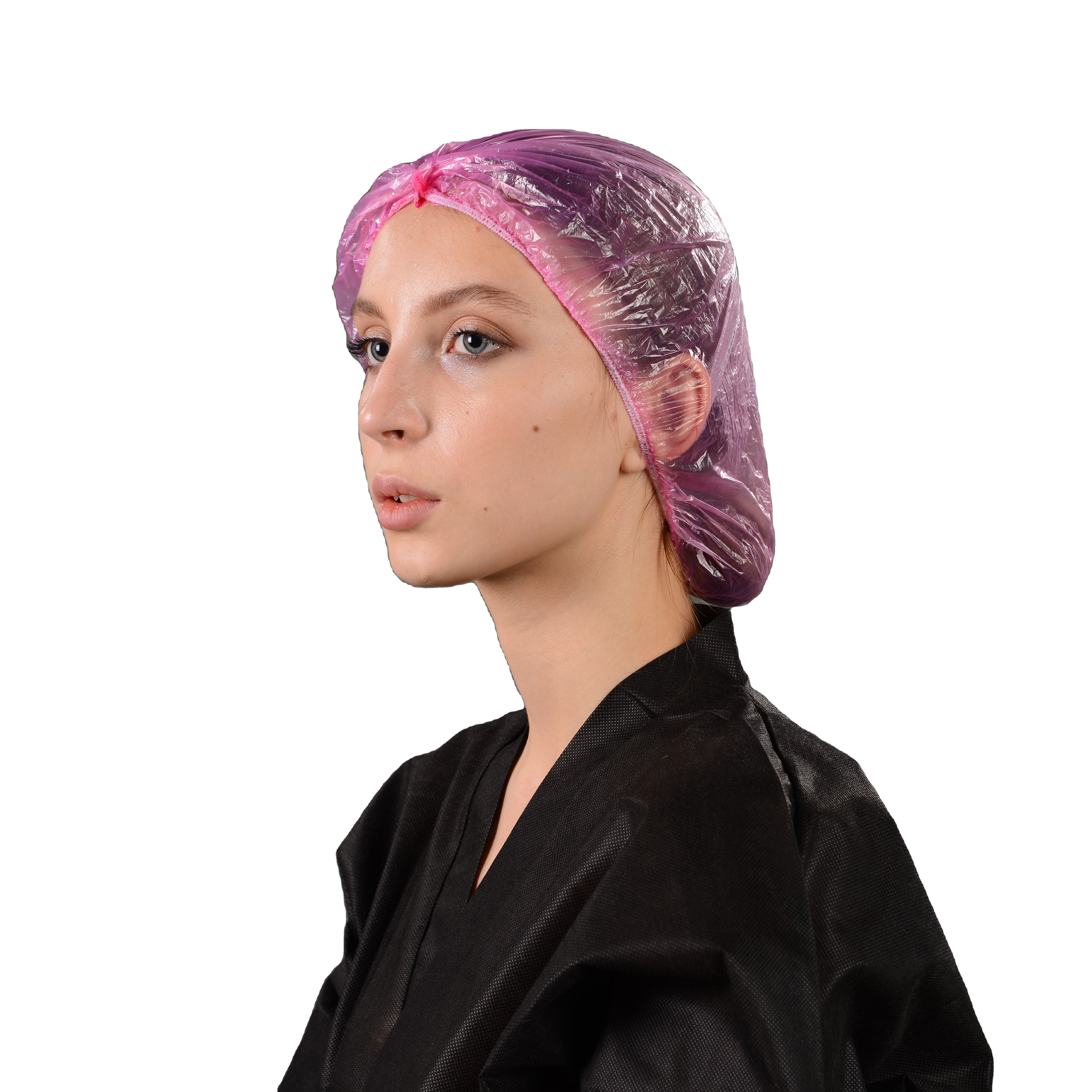 Одноразовая Водонепроницаемая Крышка для головки душа TOPMED, пластиковая большая крышка для душа из полиэтилена, прозрачная крышка для головки с коробкой