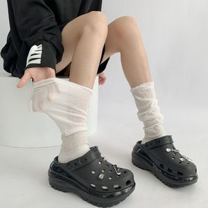 <span class=keywords><strong>Calcetines</strong></span> de Verano Transparentes y Transpirables Personalizados, <span class=keywords><strong>Calcetines</strong></span> Louch, Estética Y2K, <span class=keywords><strong>Calcetines</strong></span> Casuales para Zapatos de Plataforma y Mary Janes - Product Image 4