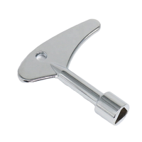 Outils de test d'ascenseur, Pièces d'ascenseur, Clés d'ascenseur d'urgence, Clé triangulaire pour porte de palier, Clé de porte d'ascenseur Mitsubishi