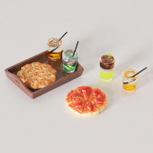 อุปกรณ์ตกแต่งบ้านตุ๊กตา ผลไม้จิ๋ว <span class=keywords><strong>ชีส</strong></span> <span class=keywords><strong>พิซซ่า</strong></span> ของเล่นจำลองอาหารและเครื่องดื่ม ของตกแต่งแบบจำลอง ของเล่นจิ๋ว - Product Image 6