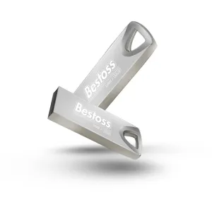 Bestoss Groothandel Mini Metalen Usb Stick 16Gb 32Gb 64Gb 128Gb 256Gb 1Tb 2Tb 2.0 3.0 Pendrive Usb Flash Drive Met Logo