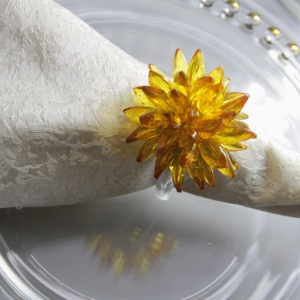 Portatovagliolo <span class=keywords><strong>fiore</strong></span> cristallo giallo per decorazione di cerimonia nuziale portatovaglioli <span class=keywords><strong>fiore</strong></span> qn19012301 - Product Image 5