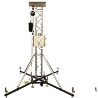 Escenario Plegable Pequeño para Música al Aire Libre Dragonstage, Torre de Truss de Aluminio para Sistema de Sonido Line Array, para Audio Profesional