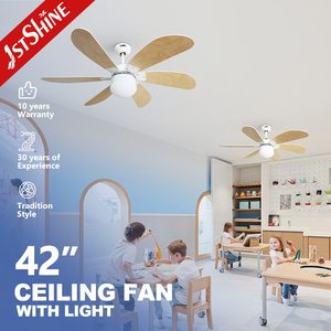 1stshine ventilatore da soffitto decorativo pale MDF elettrico motore a corrente continua ventilatore da soffitto con telecomando - Product Image 2