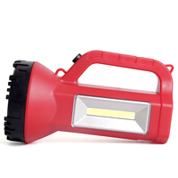 Lampe projecteur COB à grande tête, lumens, USB, torche portable, Super lumineuse, torche de patrouille, longue portée