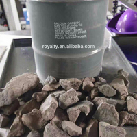 ROYALTY Carbure de Calcium de Qualité Industrielle CaC2 à Haut Rendement en Gaz 295L/KG Pureté >95% pour PVC/Acier/Découpe Fûts de 50/100KG