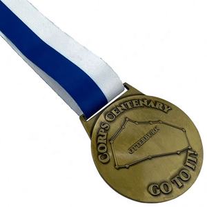 Medallas <span class=keywords><strong>de</strong></span> logotipo <span class=keywords><strong>de</strong></span> diseño del fabricante Medallón personalizado Deportes Metal Aleación <span class=keywords><strong>de</strong></span> zinc Cuerpo <span class=keywords><strong>Centenario</strong></span> Coto It Medalla con cinta - Product Image 5