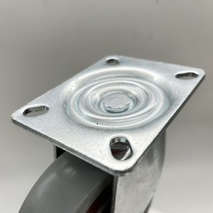 VIMA 5 Inch TPR And PP Sandwich Swivel <strong>Caster</strong> Wheel Without Brake Customize Direction Castor Industrial <strong>Caster</strong> For Trolley - Product Image 4
