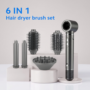Ensemble multi-styler pour cheveux PRITECH, sèche-cheveux haute vitesse 1400 W, <span class=keywords><strong>brosse</strong></span> sèche-cheveux professionnelle avec machine à boucler et à lisser - Product Image 4
