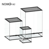 NOMOYPET Heißer Verkauf Hochwertiges Reptilien-Terrarium aus Glas für Reptilien