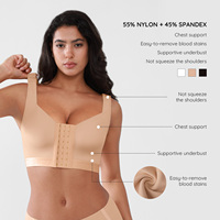 Soutien-gorge gainant post-chirurgical à maintien ferme pour femmes grandes tailles, correcteur de posture, écoresponsable, primé par MUSE & Good Design