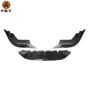 Divisor de labios de parachoques delantero de fibra de carbono Real estilo TAKD de alta calidad para <span class=keywords><strong>BMW</strong></span> 3 Series G20 m-sport 2019-2023 piezas de automóviles - Product Image 2