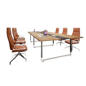 Bureau de conférence en bois de haute qualité de 3,6 mètres en provenance de Chine pour réunions de 18 à 20 personnes - Product Image 3