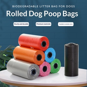 Bolsas de Basura para Mascotas Biodegradables de Material PP Multicolor, Bolsas para Excrementos de Perro en Rollo, Venta al Por Mayor de Fábrica - Product Image 1