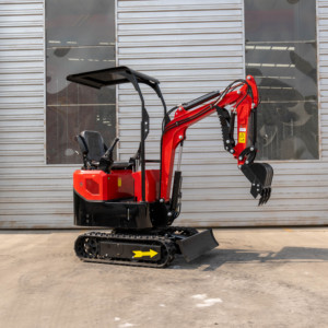 Produits les plus vendus : Mini-excavatrice de 1 tonne avec commande hydraulique pilotée Ht10e - Product Image 1