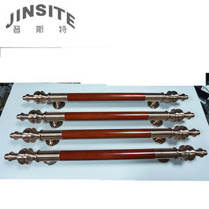 مقبض باب نحاسي كبير فاخر عتيق لباب خشبي في فيلات فنادق وشقق - Product Image 2