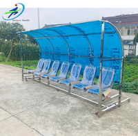 Sièges de stade de bonne qualité avec support dorsal Chaises de stade pour gradins Prix d'usine