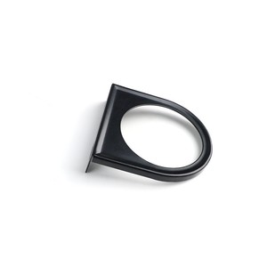 Dash Frame 52mm Single Hole <b>Black</b> Steel Instrument Panel <b>Bracket</b> For Car Dashboard Mounting - Product Image 2