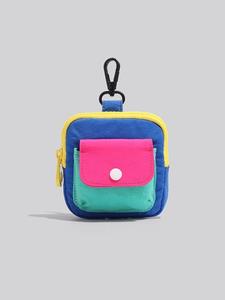 กระเป๋าใส่บัตรแบบพกพา รุ่นใหม่ <span class=keywords><strong>Niche</strong></span> <span class=keywords><strong>zero</strong></span> Wallet ขนาดกะทัดรัด ดีไซน์สีสันตัดกัน พร้อมช่องใส่หูฟังแบบซิปขนาดเล็ก - Product Image 6