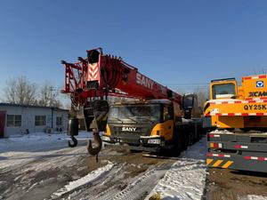 Grue sur camion hydraulique Sany d'occasion de 75 tonnes – Équipement de levage de charges lourdes à haute durabilité pour projets d'ingénierie - Product Image 2