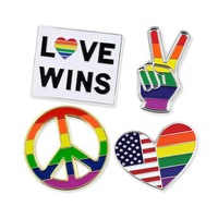 Épingles de revers en émail souple LGBT personnalisées, motifs métalliques arc-en-ciel, fierté gay et trans, chats, grenouilles, oies, dessins animés