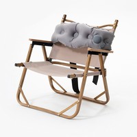 Oreiller de cou profilé gonflable fabriqué par le fabricant, support lombaire pour le camping, les voyages, la voiture, le repose-tête, la chaise de bureau