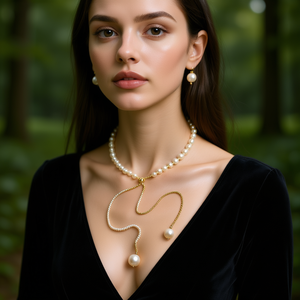 Colliers de perles CBBA-1727, accessoire élégant et luxueux pour femmes - Product Image 3