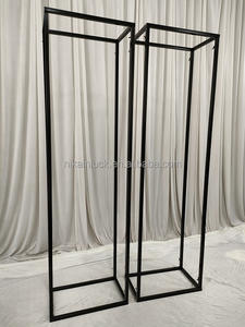 Décorations de fête fournitures <span class=keywords><strong>fil</strong></span> métallique Rectangle toile de fond <span class=keywords><strong>ballon</strong></span> support toile de fond cadre en métal - Product Image 2