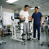 Exosquelette de marche ultra-léger en composite de fibre de carbone pour la rééducation des membres inférieurs, dispositif d'aide à la mobilité
