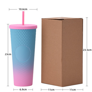 Tasse en céramique pour enfants adultes Smoothie Milkshake bouteille pour couvercle de paille pour fête eau café boissons froides Design élégant pour tous - Product Image 6